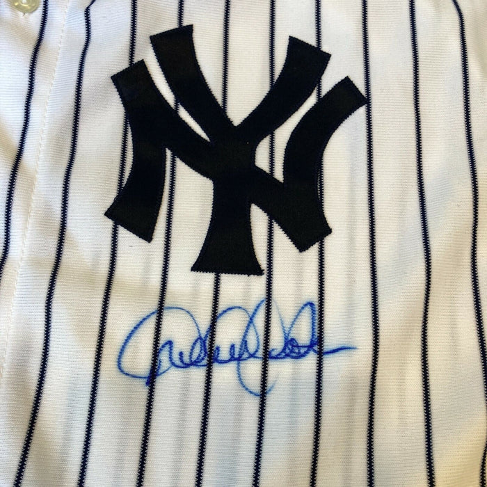 Derek Jeter Signed 2001 World Series New York Yankees Game Model Jersey JSA COA