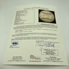 Willie Mays Hank Aaron Stan Musial 1950's Hall Of Fame Multi Signed Baseball JSA