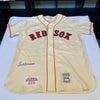 Ted Williams Signed 1941 Boston Red Sox Game Model Jersey With JSA COA