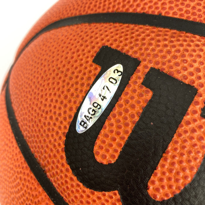 Michael Jordan Bill Russell Magic Johnson Larry Bird Signed Basketball UDA & JSA