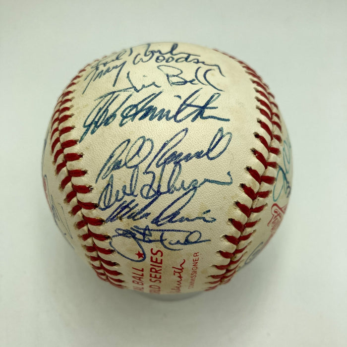 1988 Los Angeles Dodgers World Series Champs Team Signed W.S. Baseball PSA DNA