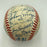 Mickey Mantle Joe Dimaggio New York Yankees Greats Signed Baseball 35 Sigs JSA