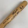 Mint All Century Team Signed Bat 10 Sigs With Willie Mays & Hank Aaron JSA COA
