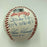 1978 New York Yankees World Series Champs Team Signed W.S. Baseball Steiner COA