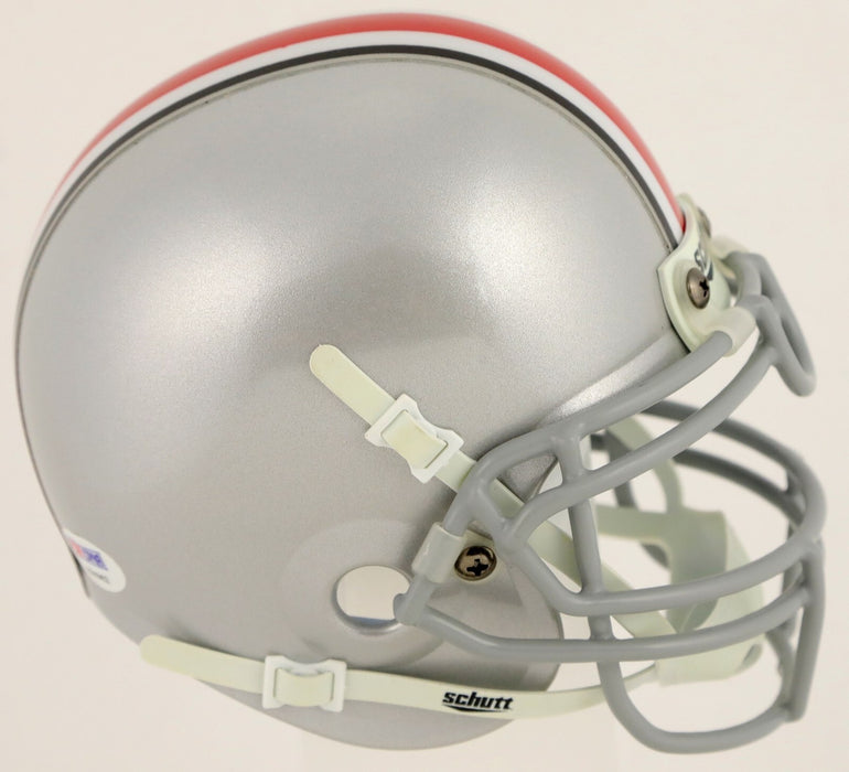 Jack Nicklaus Ohio State Signed Mini Football Helmet PSA DNA COA PGA Golf