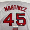 Pedro Martinez Signed 1990's Russell Boston Red Sox Authentic Jersey JSA COA