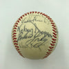 1985 Detroit Tigers Team Signed Official American League Baseball With JSA COA