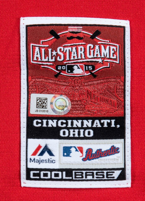 Trevor Story 2015 Rookie Game Used All Star Game  Team USA Jersey MLB Authentic