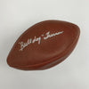 Clyde Bulldog Turner Signed NFL Wilson Game Football JSA COA RARE