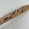 1996 New York Yankees World Series Champs Team Signed Bat Derek Jeter JSA COA