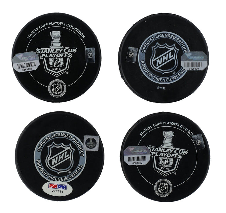 Chicago Blackhawks Signed Stanley Cup Puck Collection 14 Pucks