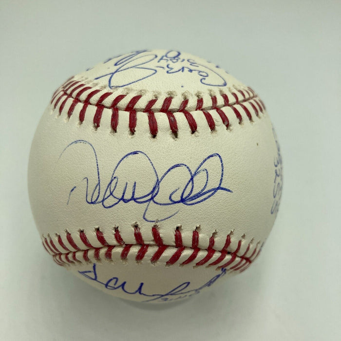 3,000 Hit Club Signed Baseball 11 Sigs With Derek Jeter Tony Gwynn Steiner COA