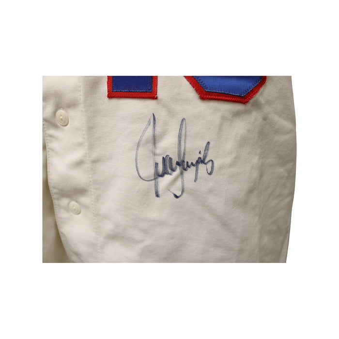 Juan Gonzalez Signed 1990's Texas Rangers Game Model Jersey With JSA COA