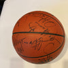Tim Duncan Rookie 1997-98 San Antonio Spurs Team Signed Basketball Beckett COA