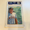 Rare 1994 Fleer Tim Salmon "ROY 1993" Signed Promo Card With Fleer Stamp PSA DNA