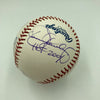 Carl Yastrzemski Carlton Fisk Tom Seaver  Red Sox Legends Signed Baseball JSA