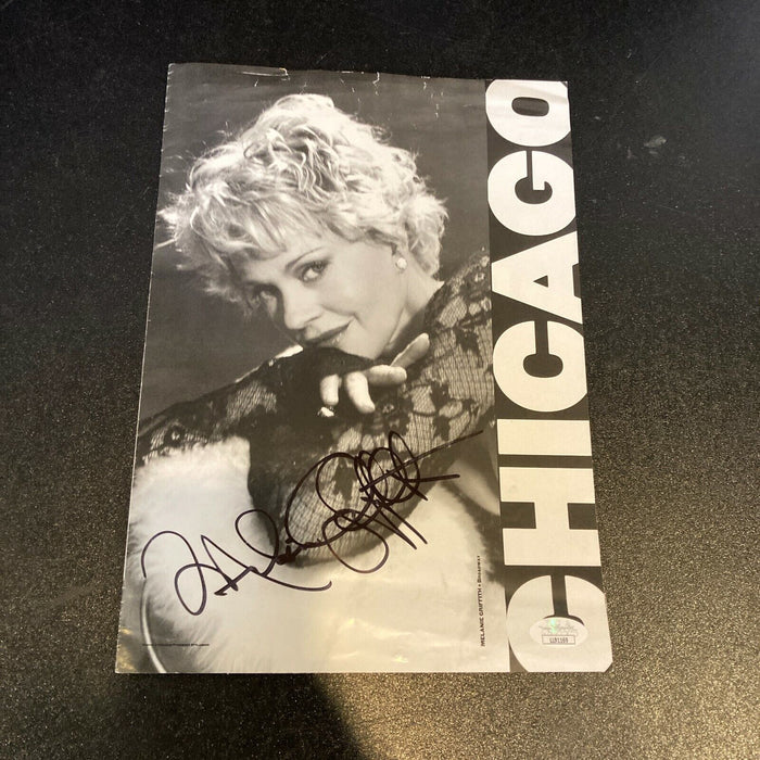 Melanie Griffith Signed Autographed Large Chicago Poster With Envelope JSA COA