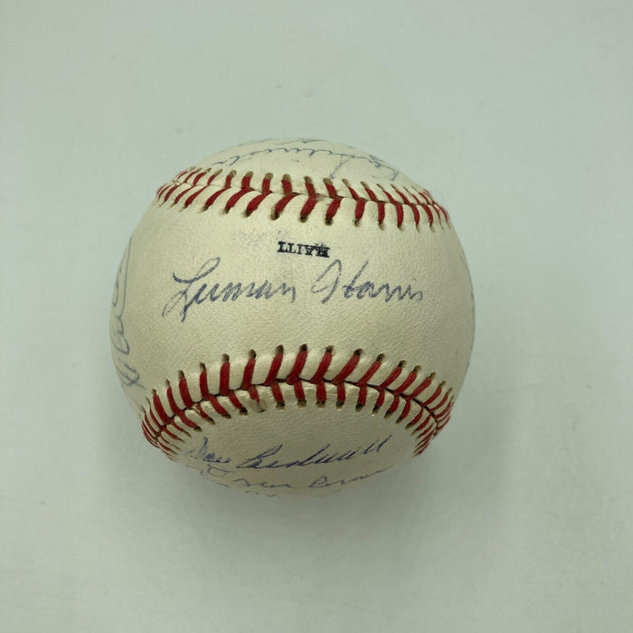 Hank Aaron 1970 Atlanta Braves Team Signed Baseball 22 Signatures PSA DNA COA