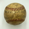 Honus Wagner Heinie Manush  Waite Hoyt HOF Multi Signed Baseball Beckett COA