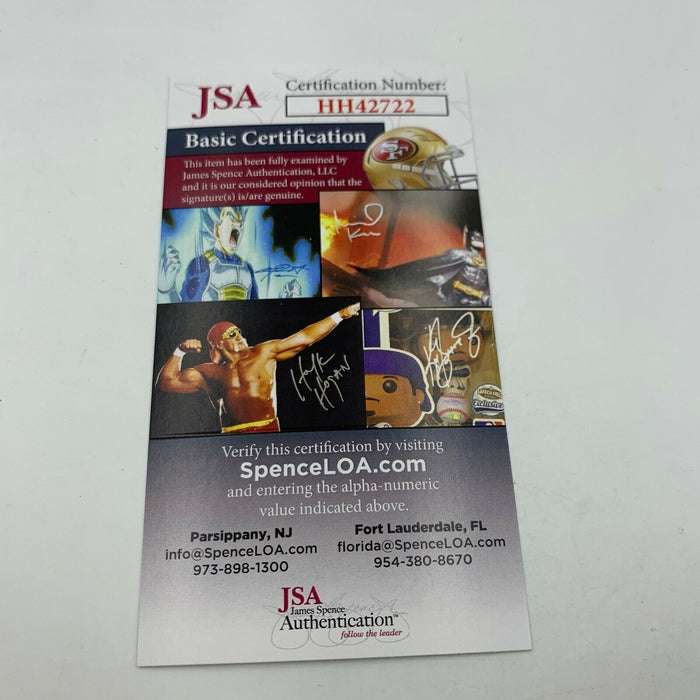 Rocky Thompson Signed Autographed Golf Ball PGA With JSA COA