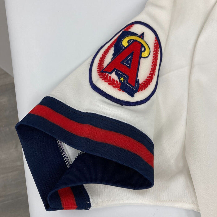 Nolan Ryan Signed Vintage Rawlings California Angels Jersey JSA COA
