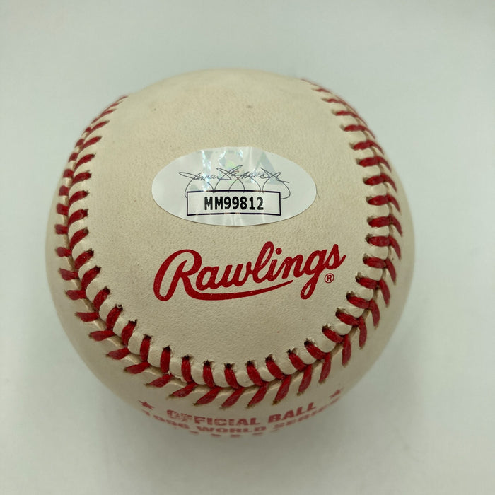 John Sterling "The Yankees Win!" Signed 1996 World Series Baseball JSA COA