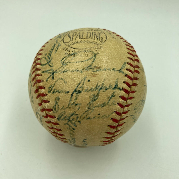 1950 Boston Braves Team Signed Official National League Baseball