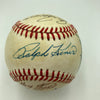 Vince Scully Bob Murphy Johnny Bench Legendary Announcers Signed Baseball JSA