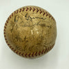 Honus Wagner Heinie Manush  Waite Hoyt HOF Multi Signed Baseball Beckett COA