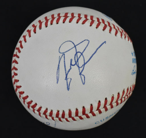 Michael Jordan & Charles Barkley 1980's Signed American League Baseball PSA DNA