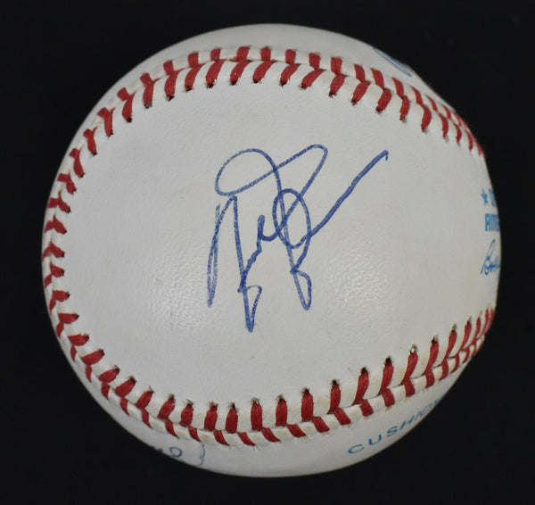 Michael Jordan & Charles Barkley 1980's Signed American League Baseball PSA DNA