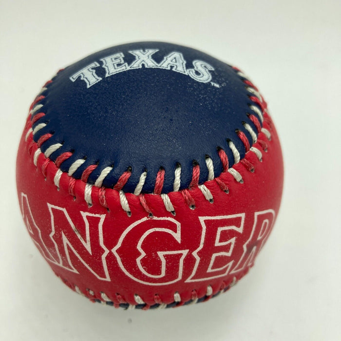 Nolan Ryan "5714 K's" Signed Texas Rangers Spinneybeck Baseball JSA COA