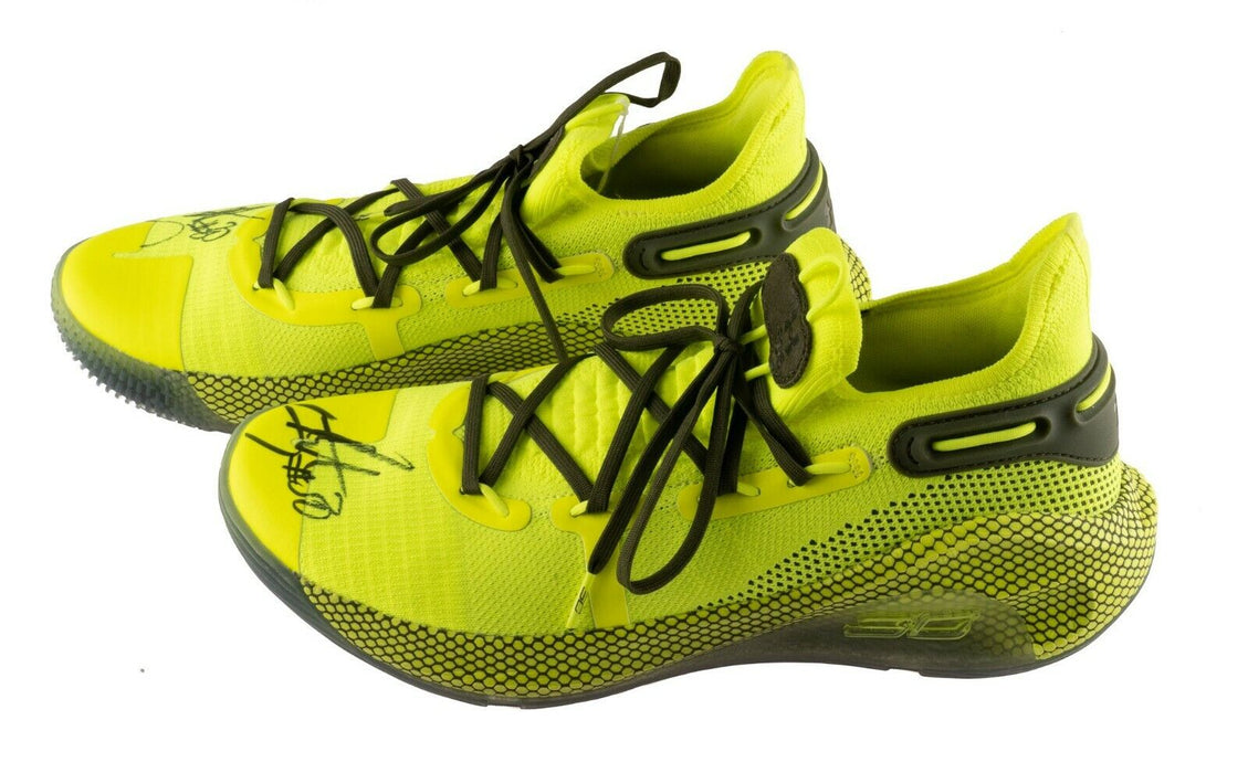 Stephen Curry Signed Game Issued 2019 All Star Game Shoes Sneakers JSA COA