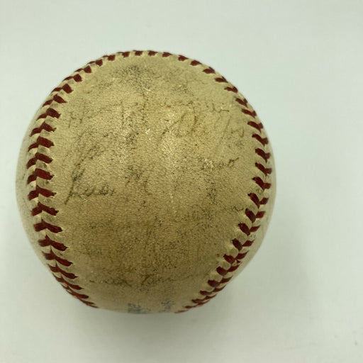 1940 Brooklyn Dodgers Team Signed Official National League Ford Frick Baseball