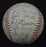 1966 Cleveland Indians Team Signed Vintage Baseball With JSA COA