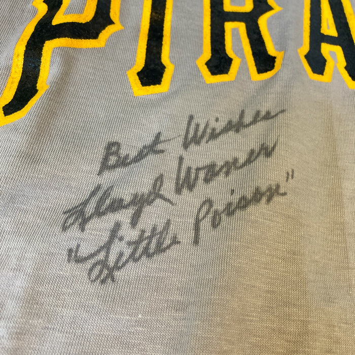 RARE Lloyd Waner "Little Poison" Signed Pittsburgh Pirates Jersey PSA DNA COA