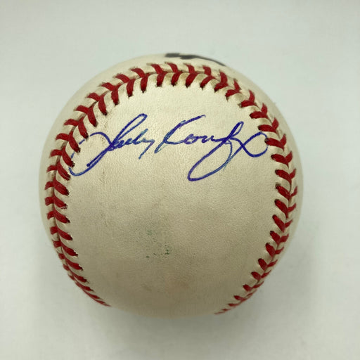 Sandy Koufax Signed Official National League Baseball JSA COA
