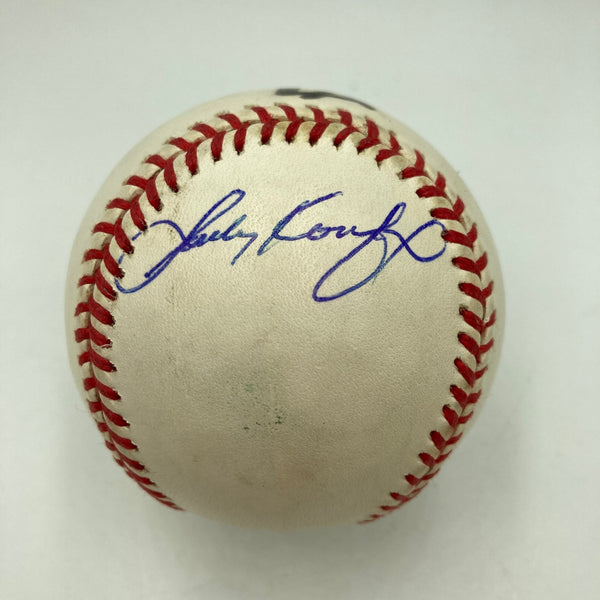 Sandy Koufax Signed Official National League Baseball JSA COA
