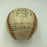 1958 New York Yankees World Series Champs Team Signed Baseball PSA DNA COA