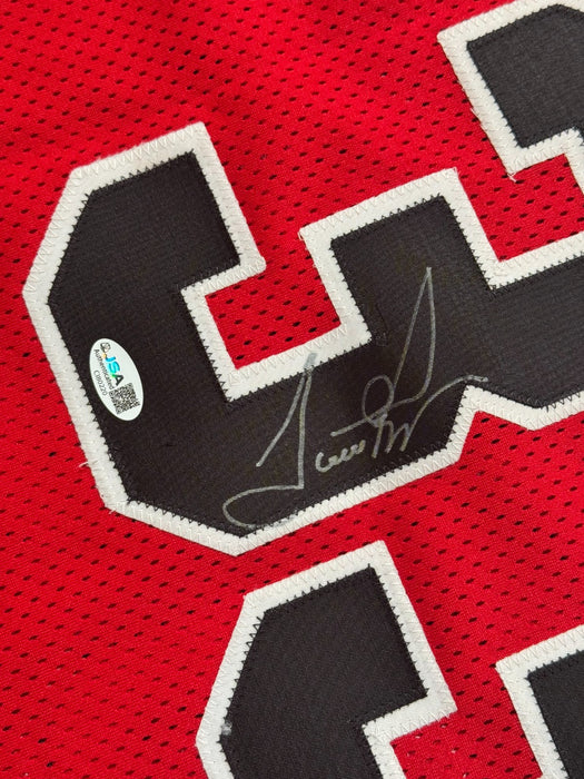 Scottie Pippen Signed Nike Authentic Chicago Bulls Jersey JSA Certified