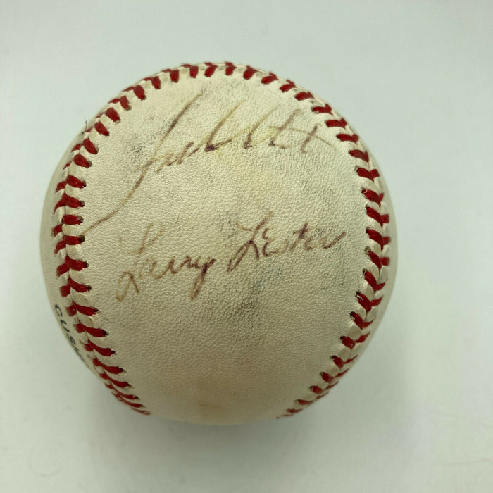 Buck O'neil Negro League Legends Multi Signed National League Baseball JSA