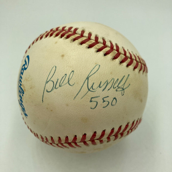 Bill Russell Signed American League Baseball NBA Boston Celtics HOF JSA COA