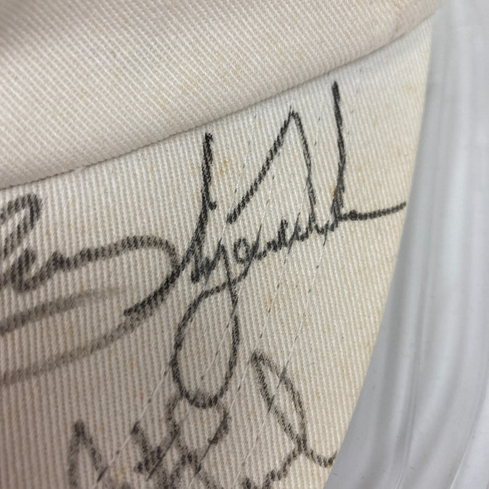 Tiger Woods Jack Nicklaus Phil Mickelson Signed President's Cup Golf Hat Beckett