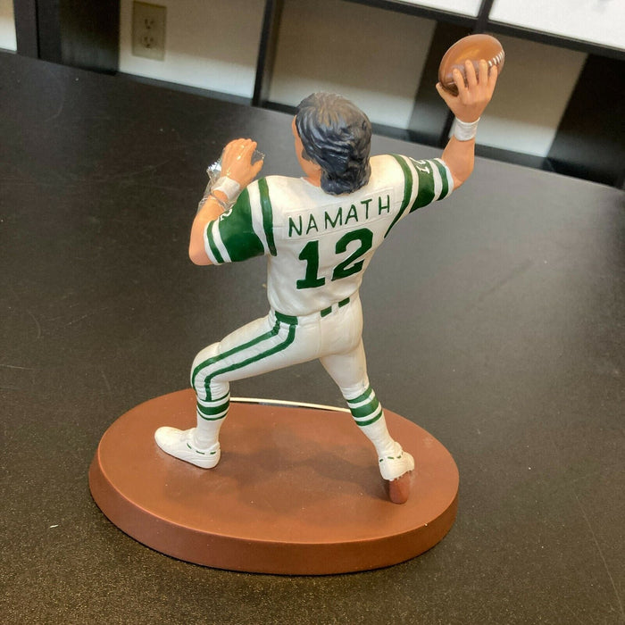 Joe Namath Signed Autographed Salvino Statue Action Figure