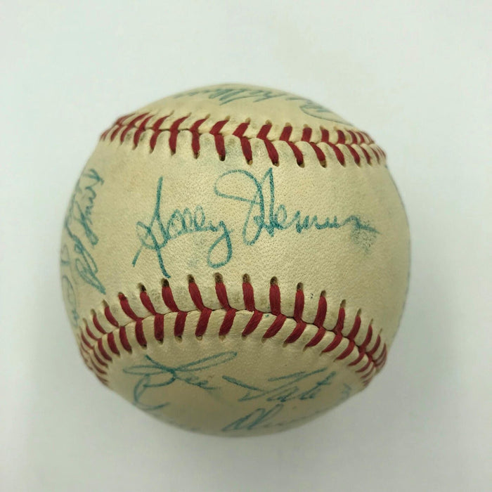 Beautiful 1959 St. Louis Cardinals Team Signed Baseball 24 Sigs Stan Musial JSA