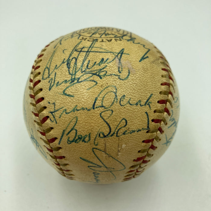 Roberto Clemente 1961 Pittsburgh Pirates Team Signed Baseball JSA COA
