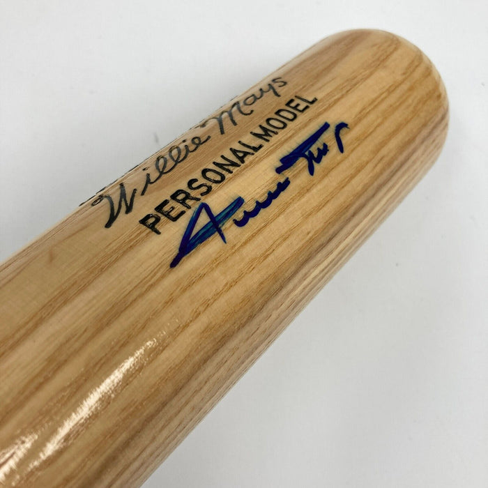 Willie Mays Signed Adirondack Game Model Baseball Bat JSA COA