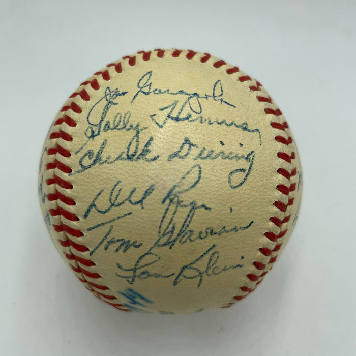 Beautiful 1949 St. Louis Cardinals Team Signed Baseball JSA COA