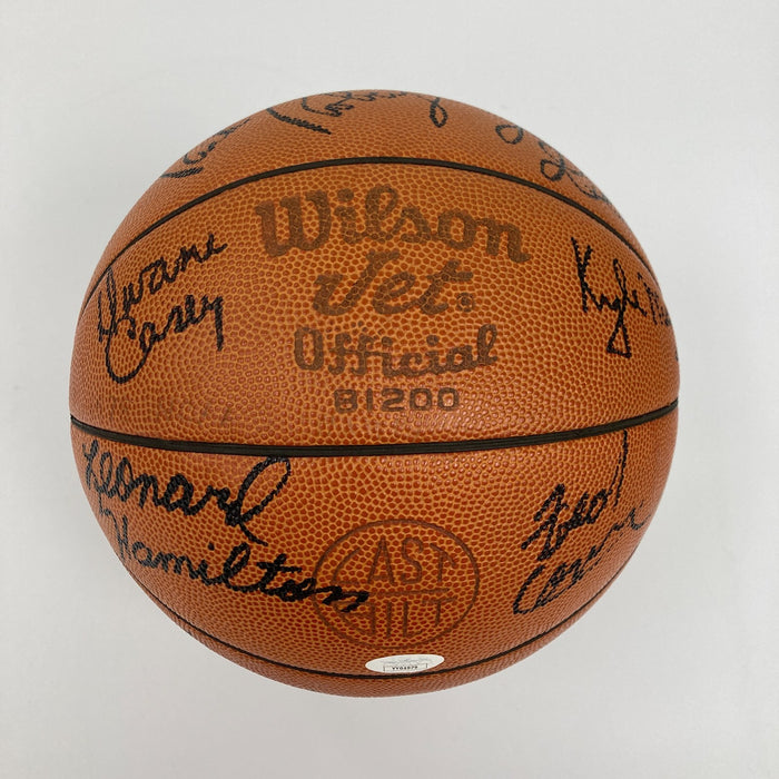 1977-1978 Kentucky Wildcats NCAA Champs Team Signed Basketball JSA COA