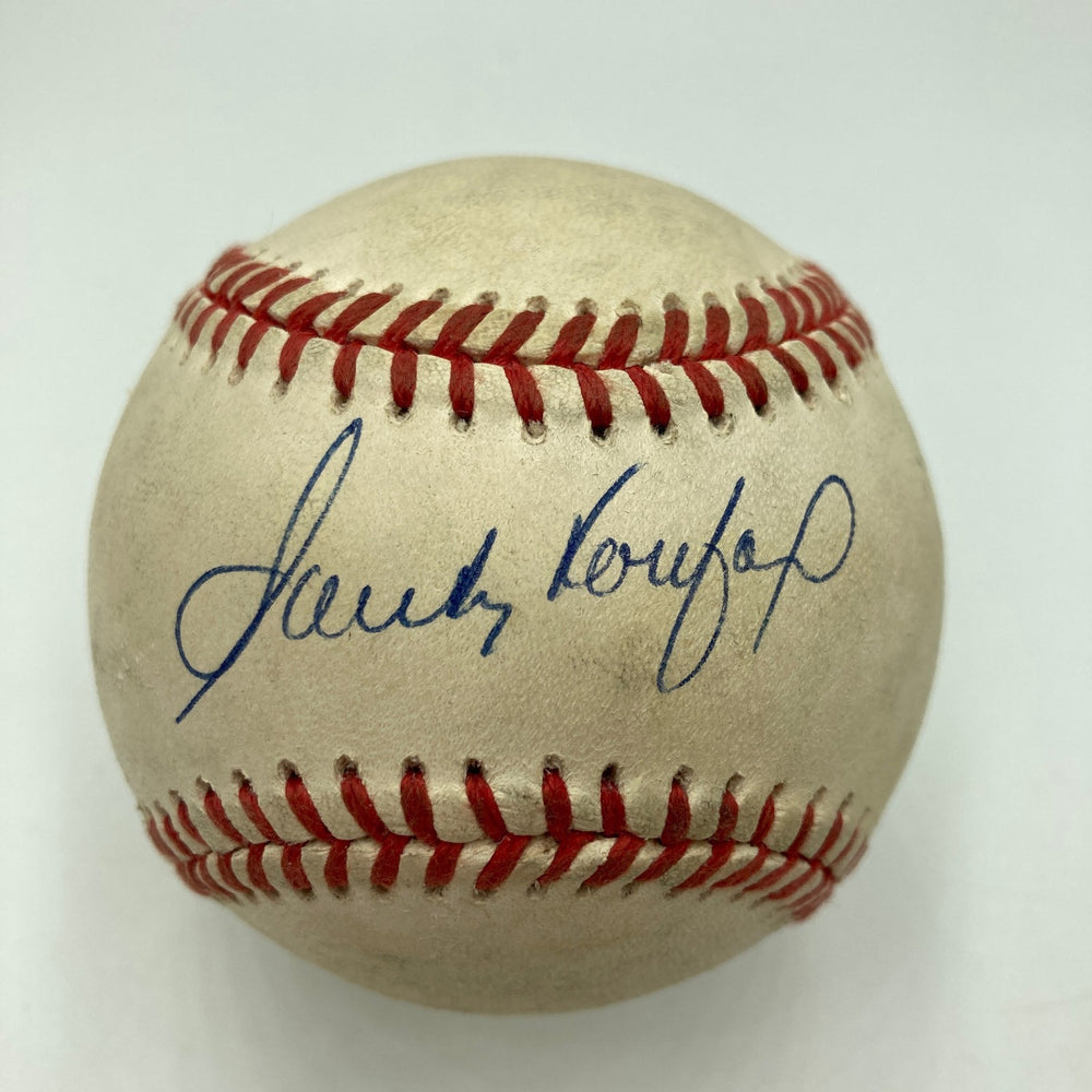 Sandy Koufax Signed Official National League Baseball Beckett COA